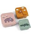 Done by Deer Snack Box Set of 3 - Sea Friends - Powder Pink