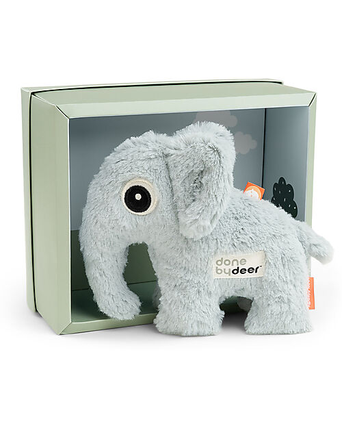 Done By Deer Soft Toy - Elphee the Elephant - Blue - Gift Box - 6m+ Soft Toys