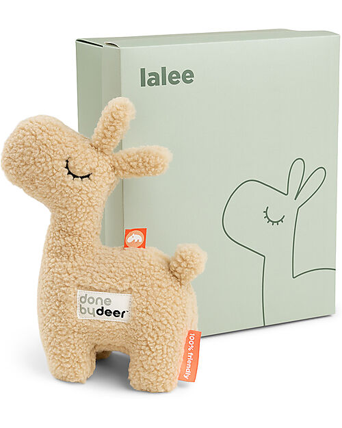 Done By Deer Soft Toy - Lalee the Lama - Sand - Gift Box - 6m+ Soft Toys