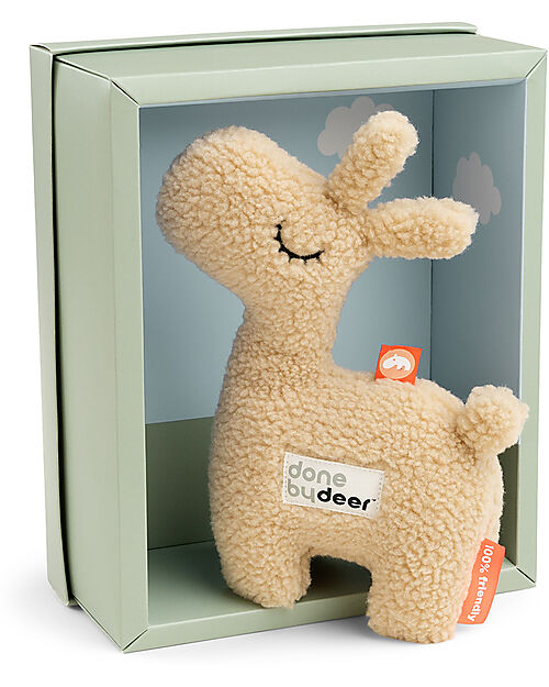 Done By Deer Soft Toy - Lalee the Lama - Sand - Gift Box - 6m+ Soft Toys