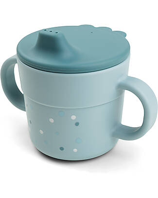 Done By Deer Spout Cup - Happy Dots Blue - 100% Food-Grade PP Cups
