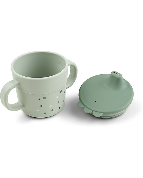 Done By Deer Spout Cup - Happy Dots Green - 100% Food-Grade PP Cups