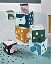 Done By Deer Stacking Cubes Deer Friends - One metre high! Wooden Blocks and Construction Sets