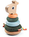 Done By Deer Stacking Tower - Raffi - Colour Mix - in Wood Wooden Stacking Toys