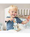 Done By Deer Stacking Toy - Happy Clouds - Wooden Parts - 12m+ Newborn Toys_
