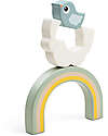 Done By Deer Stacking Tunnel - Birdee - 3 Pcs - 12m+ Wooden Blocks and Construction Sets