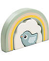 Done By Deer Stacking Tunnel - Birdee - 3 Pcs - 12m+ Wooden Blocks and Construction Sets