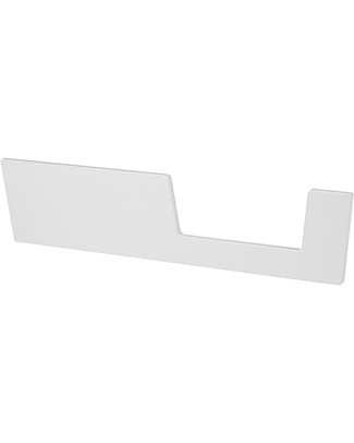 Done By Deer Step-In Guard for 4in1 Baby Cot 140x70 cm, Grey Beech Bed