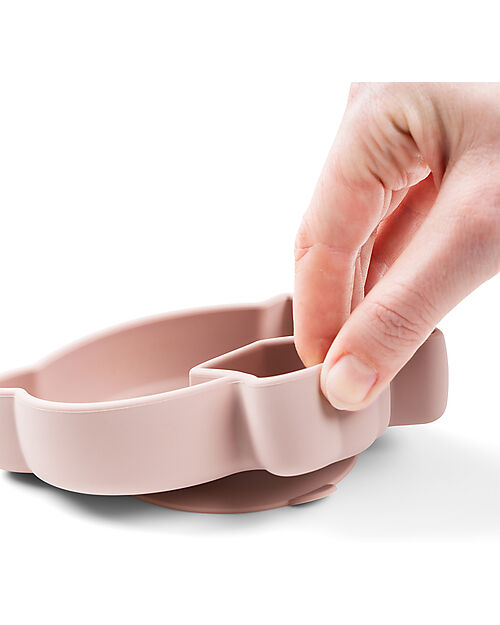 Done By Deer Stick&Stay Snack Plate - Silicone - Birdee -Powder Bowls & Plates