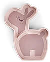 Done By Deer Stick&Stay Snack Plate - Silicone - Lalee - Powder Bowls & Plates