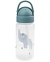 Done By Deer Straw Bottle - Elphee - Blue - Non-Spill - Dishwasher Safe Non-Thermal Water Bottles