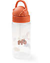 Done By Deer Straw Bottle - Happy Clouds - Papaya - Non-Spill - Dishwasher Safe Non-Thermal Water Bottles