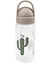 Done By Deer Straw Bottle - Lalee - Sand - Non-Spill - Dishwasher Safe Non-Thermal Water Bottles