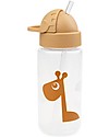Done By Deer Straw Bottle - Raffi - Mustard - Non-Spill - Dishwasher Safe Non-Thermal Water Bottles