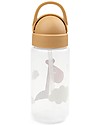 Done By Deer Straw Bottle - Raffi - Mustard - Non-Spill - Dishwasher Safe Non-Thermal Water Bottles