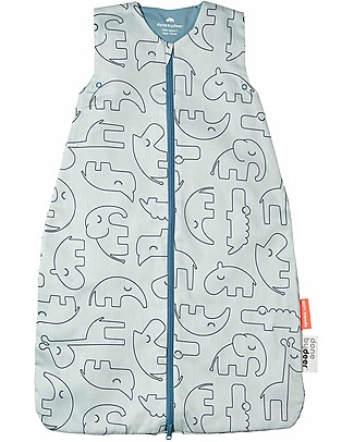 Done By Deer Summer Sleeping Bag - 90 cm - Sleepy Friends - Blue - TOG 1.0 Sleeping Bags