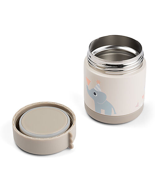 Done By Deer Thermal Lunch Bag - Celebration - Sand Thermal Containers