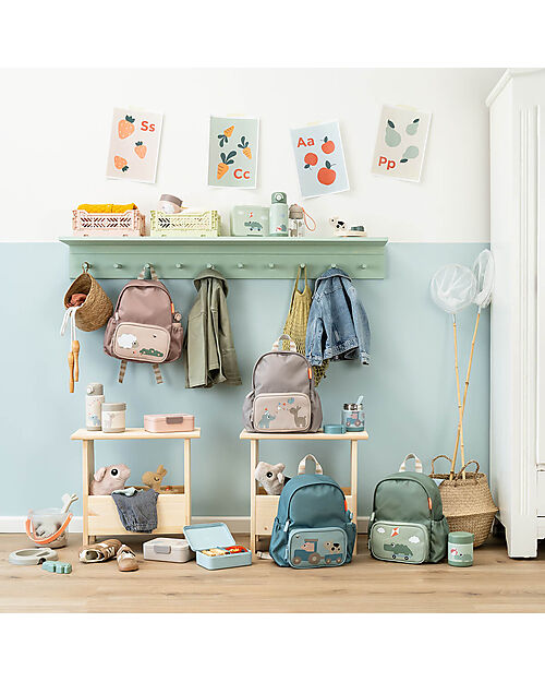 Done By Deer Thermal Lunch Bag - Playground - Green Thermal Containers