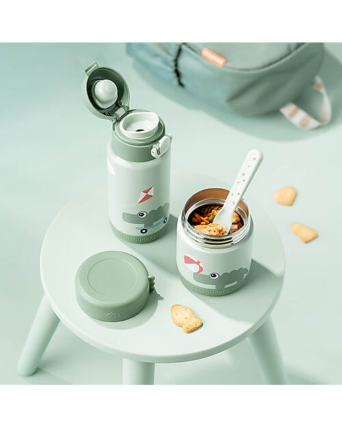 Done By Deer Thermal Lunch Bag - Playground - Green Thermal Containers