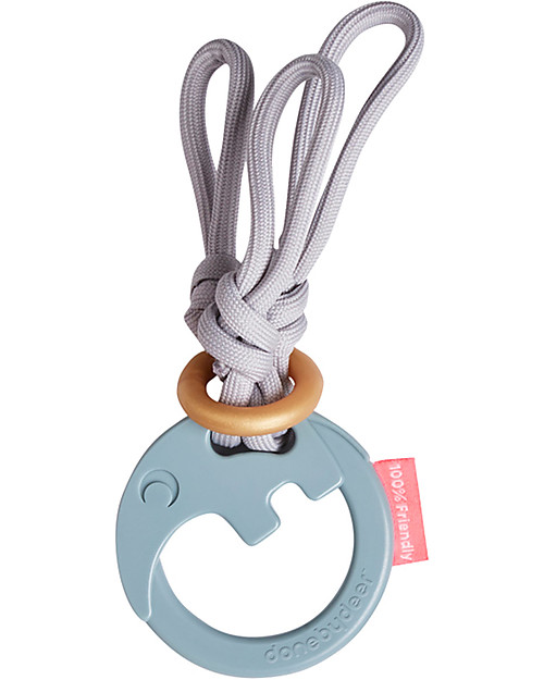 Done By Deer Tiny Activity String Rattle Antee, Blue Rattles