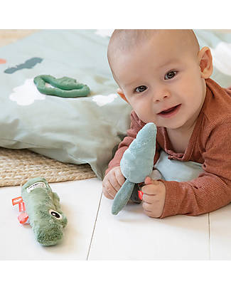 Done By Deer Tiny Activity Toy Set 3 pcs - Croco - Green Newborn Toys_