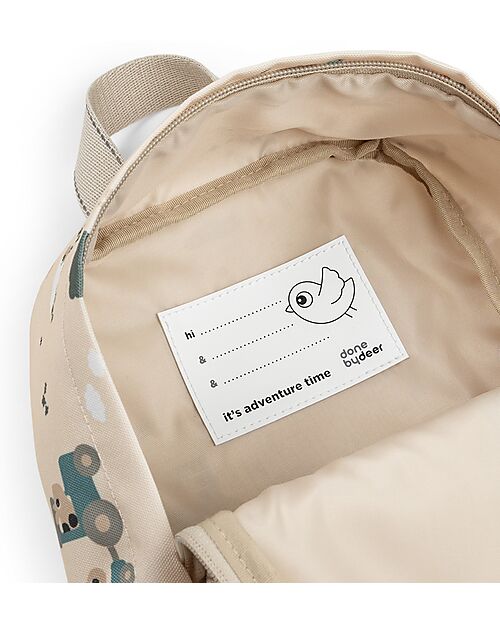 Done By Deer Tiny Backpack - Tiny Trails - Sand - 4 L Kindergarten Backpacks