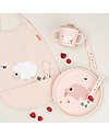 Done By Deer Tiny Farm Plate - Powder - AntiSlip Base Bowls & Plates