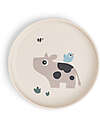 Done By Deer Tiny Farm Plate - Sand - AntiSlip Base Bowls & Plates