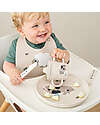 Done By Deer Tiny Farm Plate - Sand - AntiSlip Base Bowls & Plates