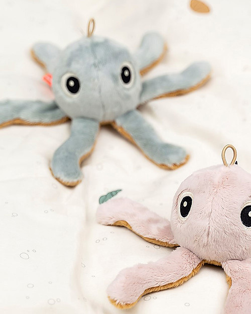 Done By Deer Tiny Rattle Jelly the Plush - Blue - 16 x 7,5 cm - The Sweetest Cuddles! Rattles