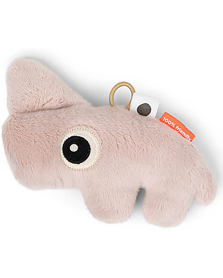Done By Deer Tiny Sensory Rattle Nozo - Powder Soft Toys