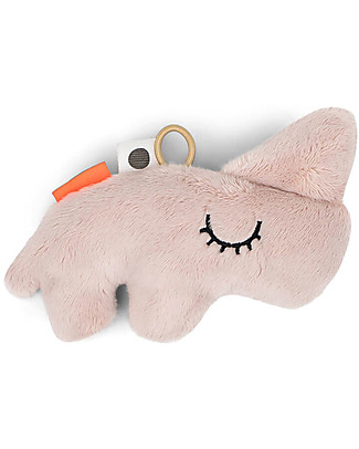 Done By Deer Tiny Sensory Rattle Nozo - Powder Soft Toys