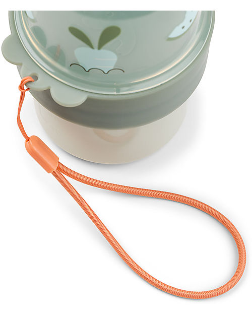 Done By Deer To Go 2-way Snack Container - S Birdee - Green Snack Boxes