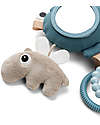 Done By Deer To Go Activity Mirror - Happy Clouds - Blue - 0+ Newborn Toys_