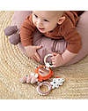 Done By Deer To Go Activity Mirror - Happy Clouds - Papaya - 0+ Newborn Toys_