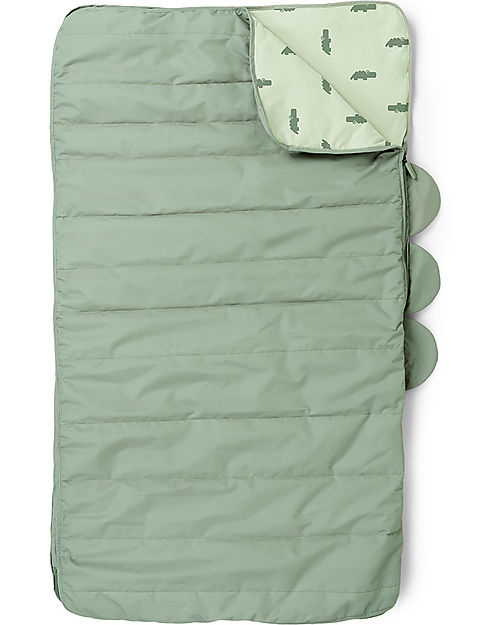 Done By Deer Universal Sleeping Bag - Quilted - Croco - Green - 130 x 70cm Sleeping Bags