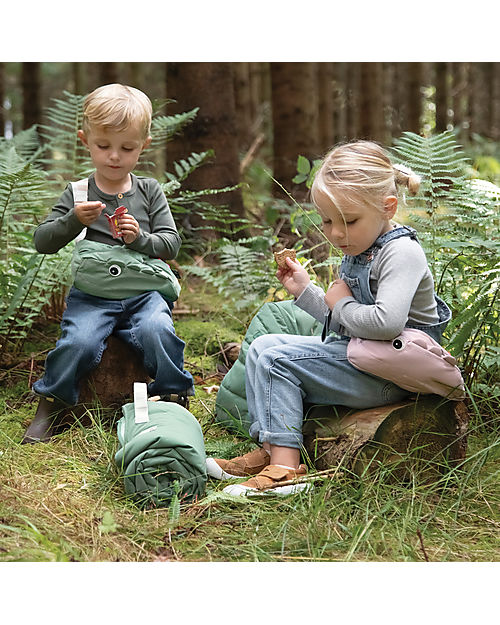 Done By Deer Universal Sleeping Bag - Quilted - Croco - Green - 130 x 70cm Sleeping Bags