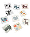 Done By Deer Visual Stimulation Contrast Card - Deer Friends - 0+ Newborn Toys_