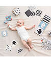 Done By Deer Visual Stimulation Contrast Card - Deer Friends - 0+ Newborn Toys_