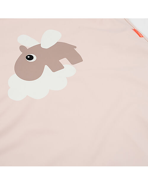 Done By Deer Waterproof Apron with Elastic Neck - Powder - Happy Clouds Pretend Play