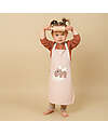 Done By Deer Waterproof Apron with Elastic Neck - Powder - Happy Clouds Pretend Play