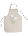Done By Deer Waterproof Apron with Elastic Neck - Sand - Lalee Pretend Play