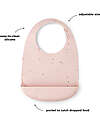 Done By Deer Waterproof Bib - Confetti - Powder - Food Grade Silicone - with Pocket Waterproof Bibs