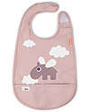 Done By Deer Waterproof Gag with Pocket - Happy Clouds - Powder - OEKO-TEX Certified Waterproof Bibs