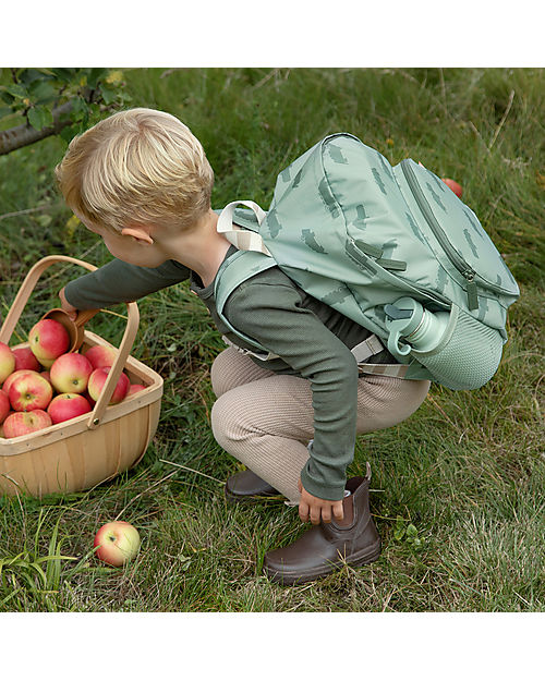 Done By Deer Waterproof Kids Backpack - Croco - Green - 29 x 16 x 31 cm unisex (bambini) Done By Deer Waterproof Kids Backpack - Croco - Green - 29 x 16 x 31 cm unisex (bambini)