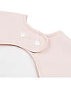 Done By Deer Waterproof Long Sleeve Bib with Pocket - Wally - Powder Pink - Oeko-Tex Certified Burpy Bibs
