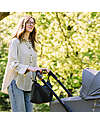 Done By Deer Waterproof Stroller Bag - Black - Hooks Included Organize and Bags