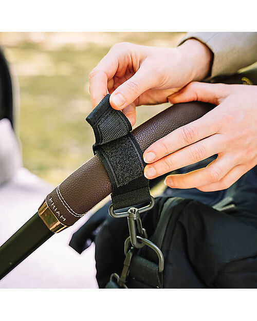 Done By Deer Waterproof Stroller Bag - Black - Hooks Included Organize and Bags