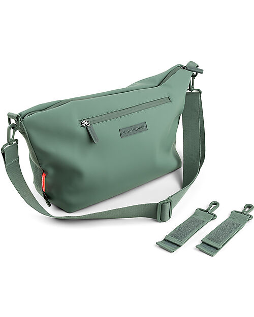 Done By Deer Waterproof Stroller Bag - Green - Hooks Included Organize and Bags