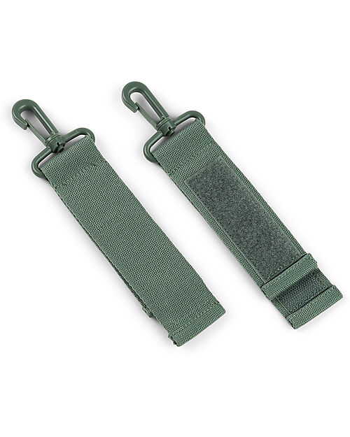 Done By Deer Waterproof Stroller Bag - Green - Hooks Included Organize and Bags